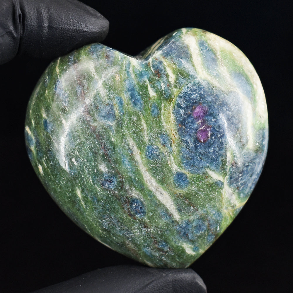 Beautiful 691.00 Cts Genuine Pink In Ruby Fuchsite Crystal Specimen Gemstone Healing Heart