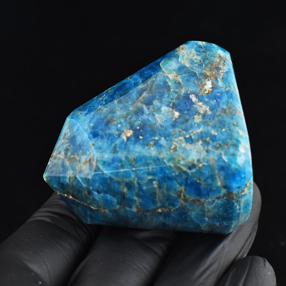 Genuine 675.00 Cts Natural Apatite Free Form Crystal Specimen Gemstone