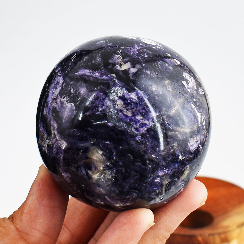 Gorgeous 1800.00 Cts Genuine Tiffany Fluorite Crystal Specimen Gemstone Healing Sphere