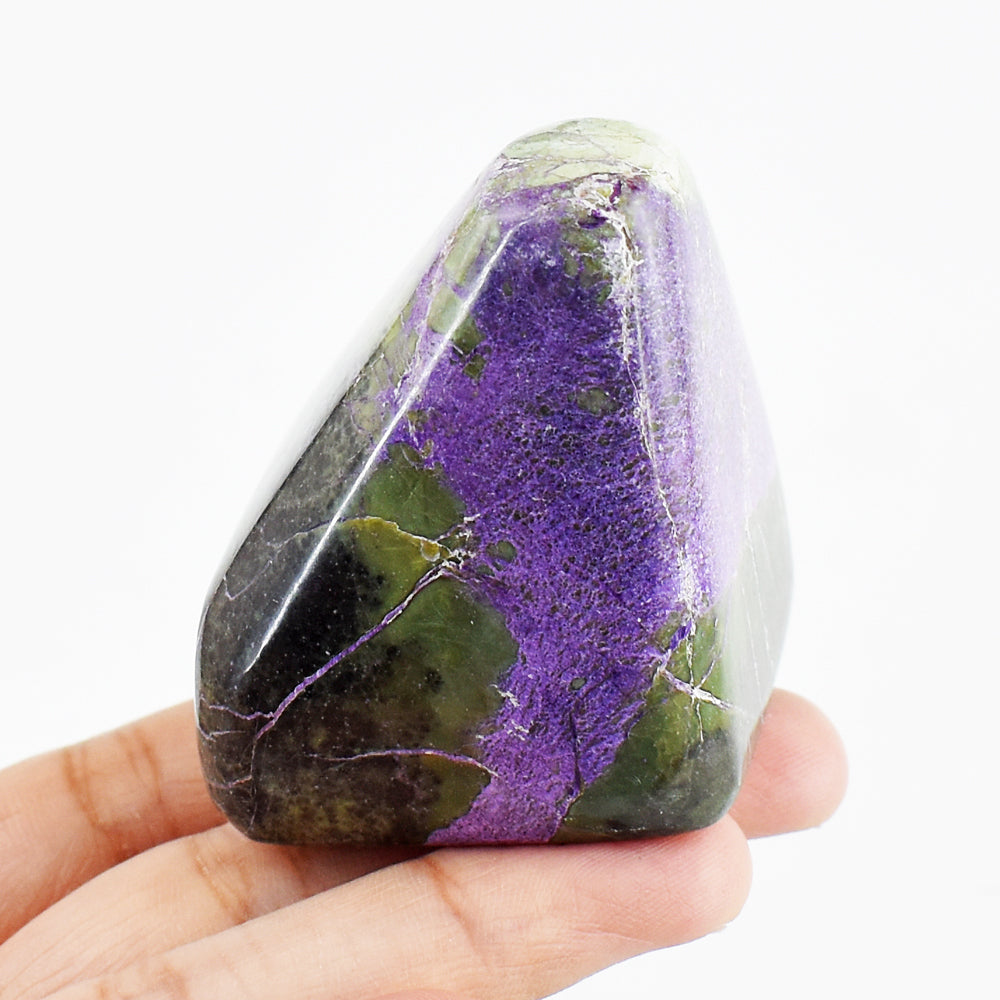 Artisian 600.00 Cts Genuine Stichtite Free Form Crystal Specimen Gemstone Tower