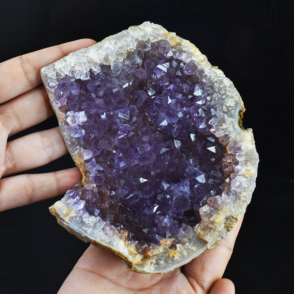 Artisian 2450.00 Cts Genuine Amethyst Crystal Specimen Gemstone