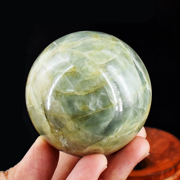 Amazing 1119.00 Cts Genuine Aquamarine Crystal Specimen Gemstone Sphere