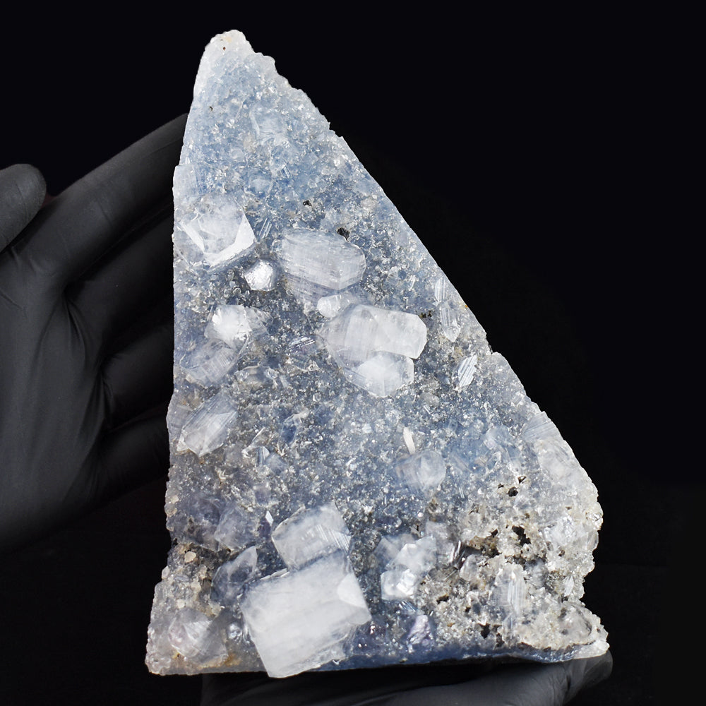 Stunning 5820.00 Cts Genuine Apophyllite With MM Quartz Crystal Specimen Gemstone