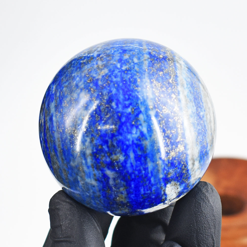 Artisian 1020.00 Cts Genuine Blue Lapis Lazuli Crystal Specimen Gemstone Healing Sphere