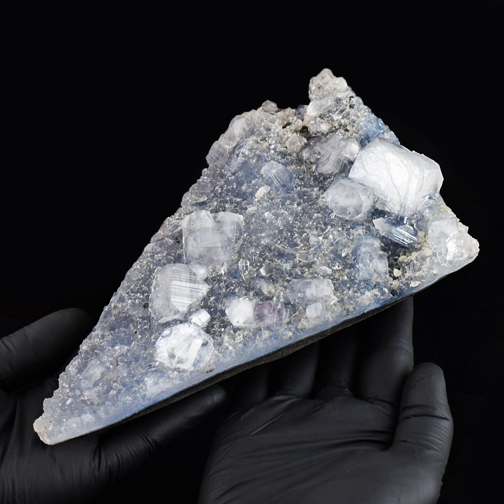 Stunning 5820.00 Cts Genuine Apophyllite With MM Quartz Crystal Specimen Gemstone