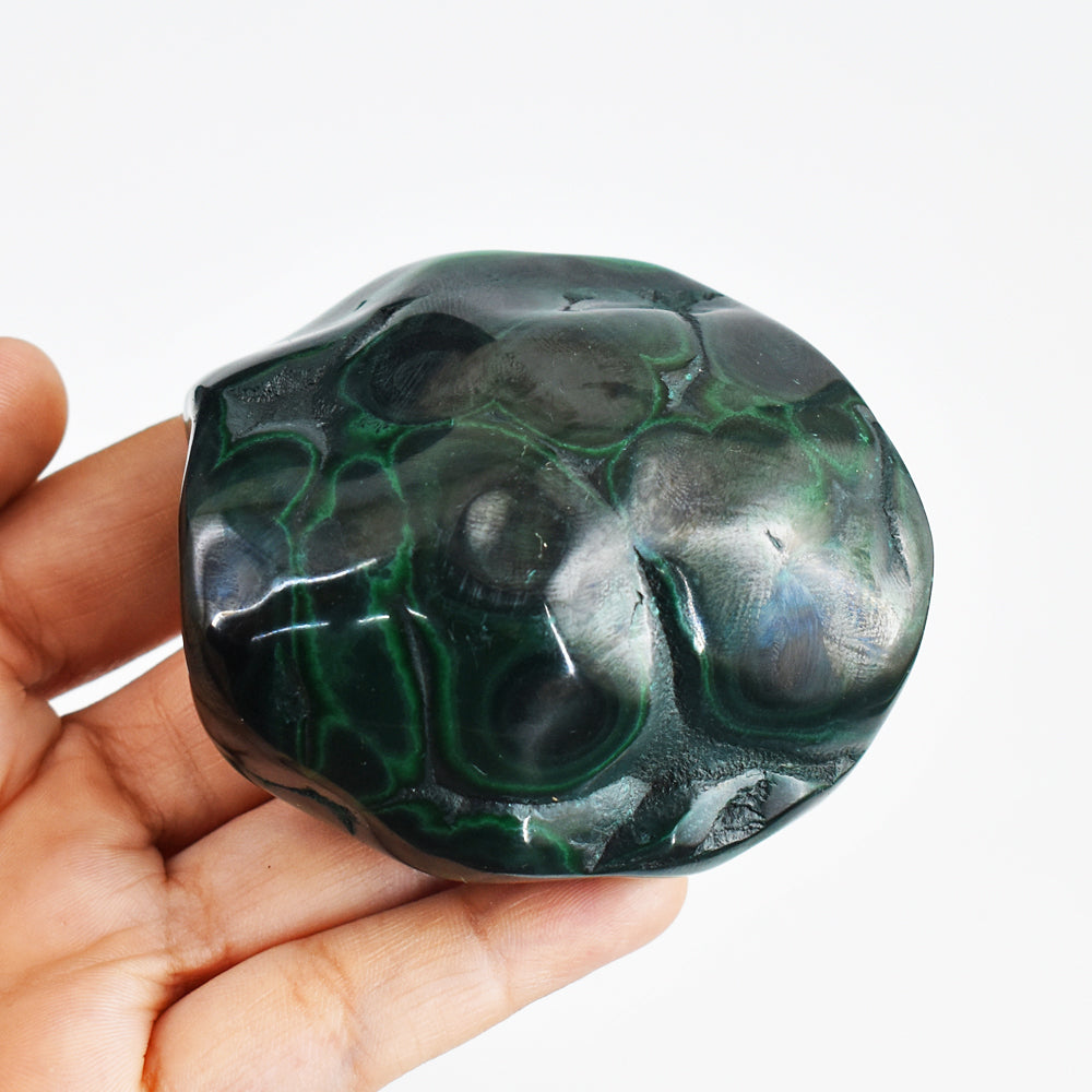 Artisian 1445.00 Cts Genuine Malachite Free Form Crystal Specimen Healing Gemstone