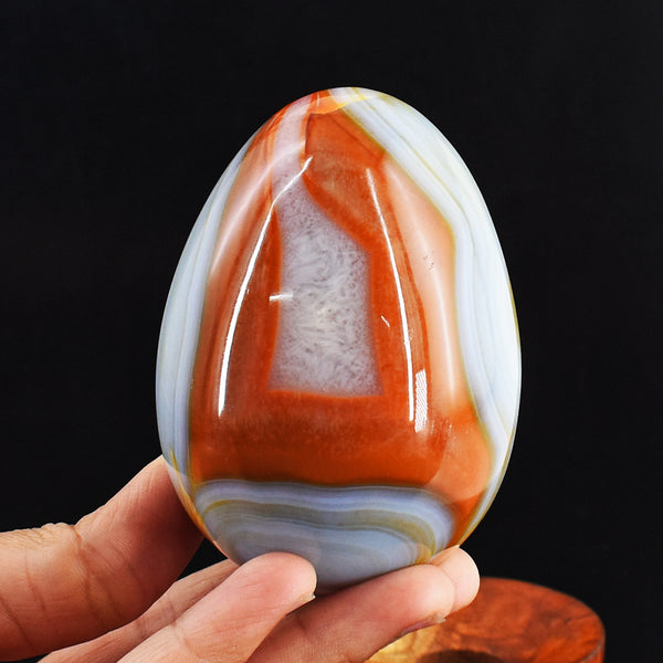 1983.00 Carats Genuine Carnelian Crystal Specimen Gemstone Healing Egg