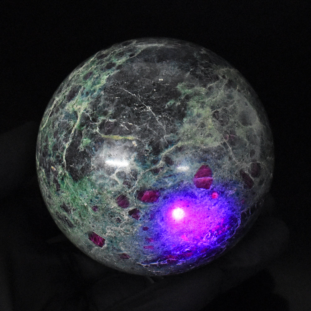 Natural 2889.00 Cts Genuine Pink In Ruby Fuchsite Crystal Specimen Gemstone Healing Sphere