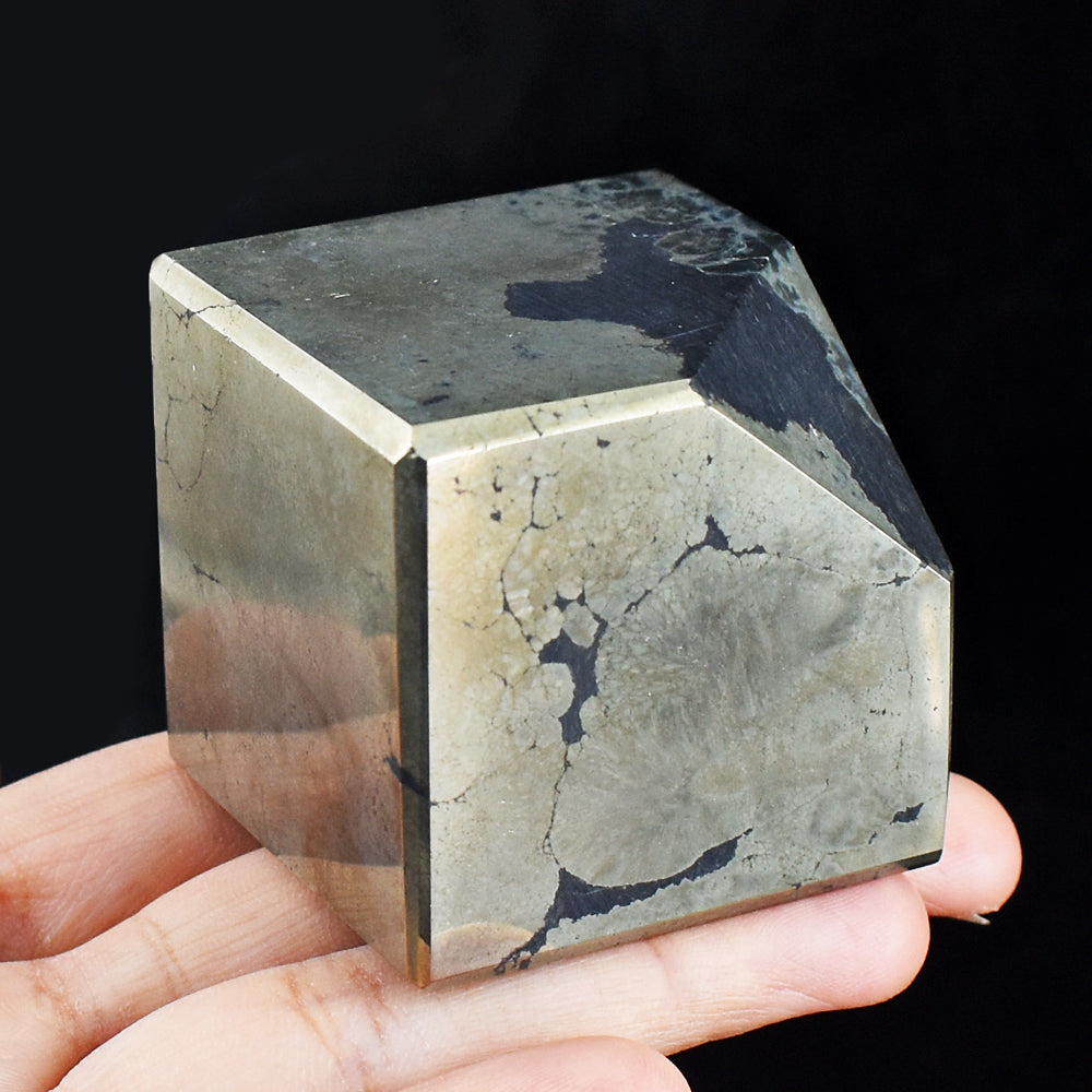 Craftsmen 1886.00 Carats Genuine Pyrite Crystal Specimen Cube Gemstone