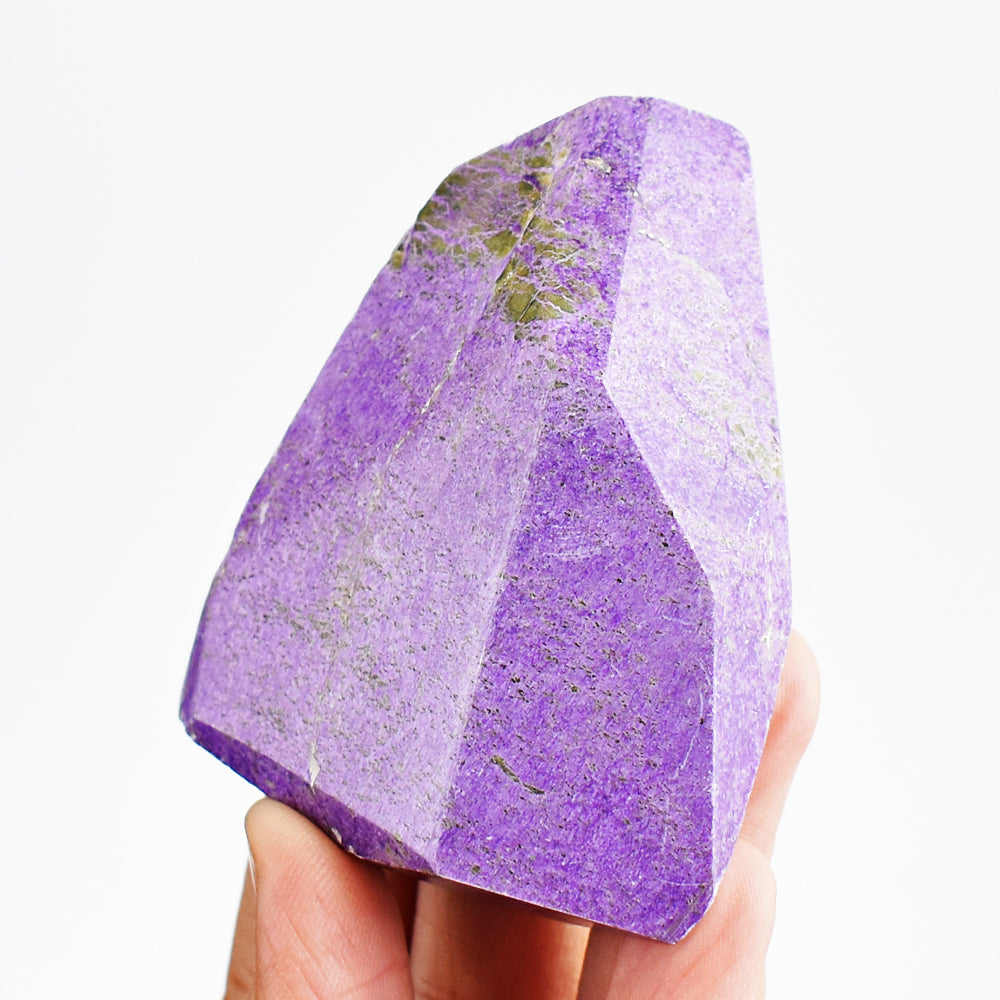 Artisian 441.00 Carats Genuine Stichtite Free Form Crystal Specimen Healing Gemstone Tower