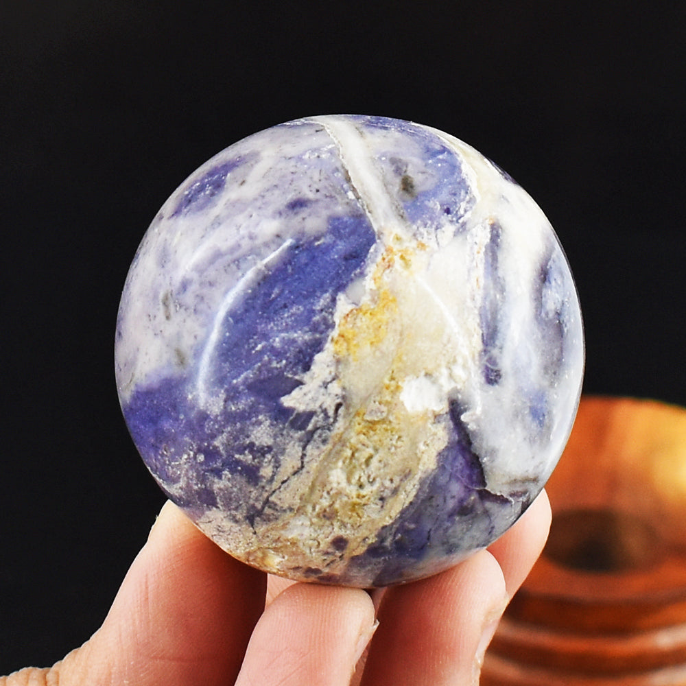 Awesome 728.00 Cts Genuine Tiffany Fluorite Crystal Specimen Healing Gemstone Sphere