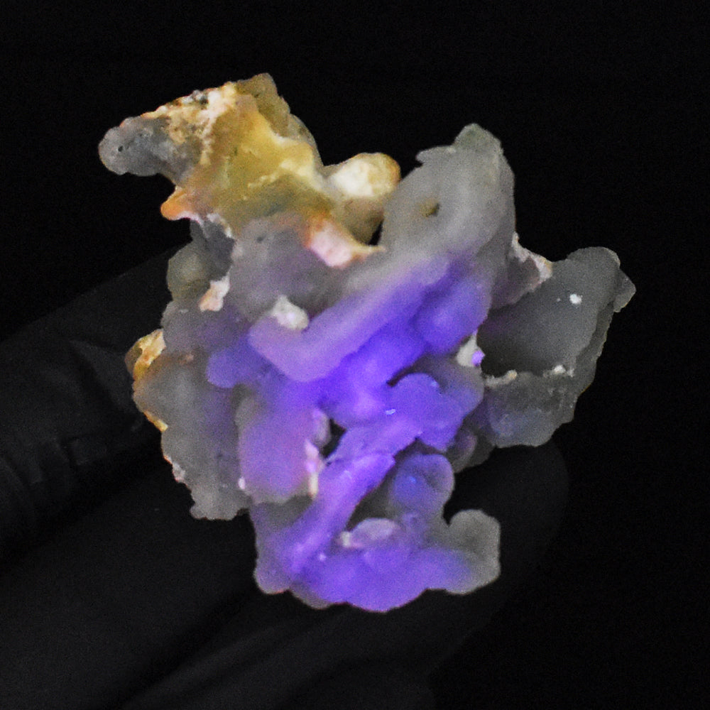 Exclusive 162.00 Cts Genuine Chalcedony Crystal Specimen Gemstone