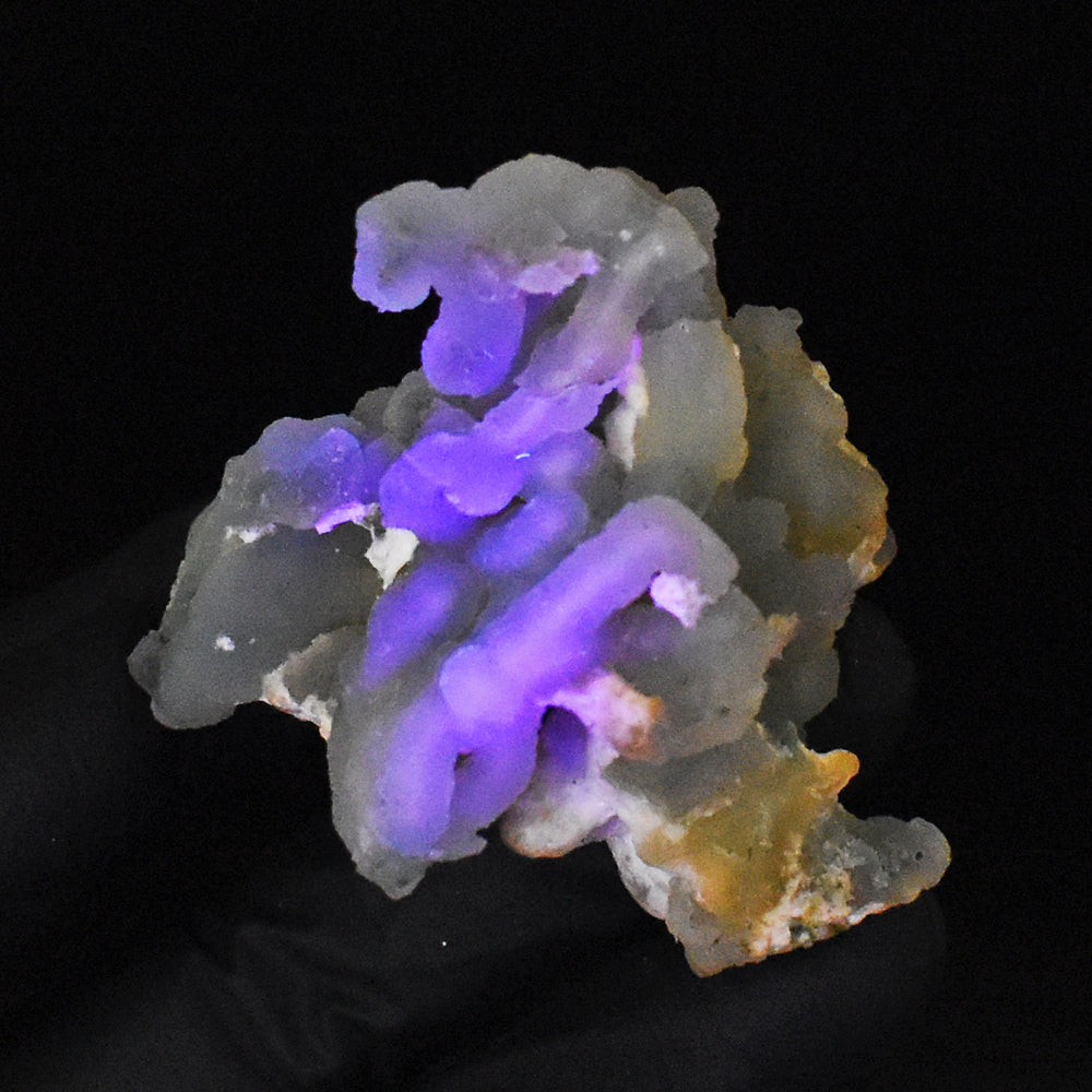 Exclusive 162.00 Cts Genuine Chalcedony Crystal Specimen Gemstone