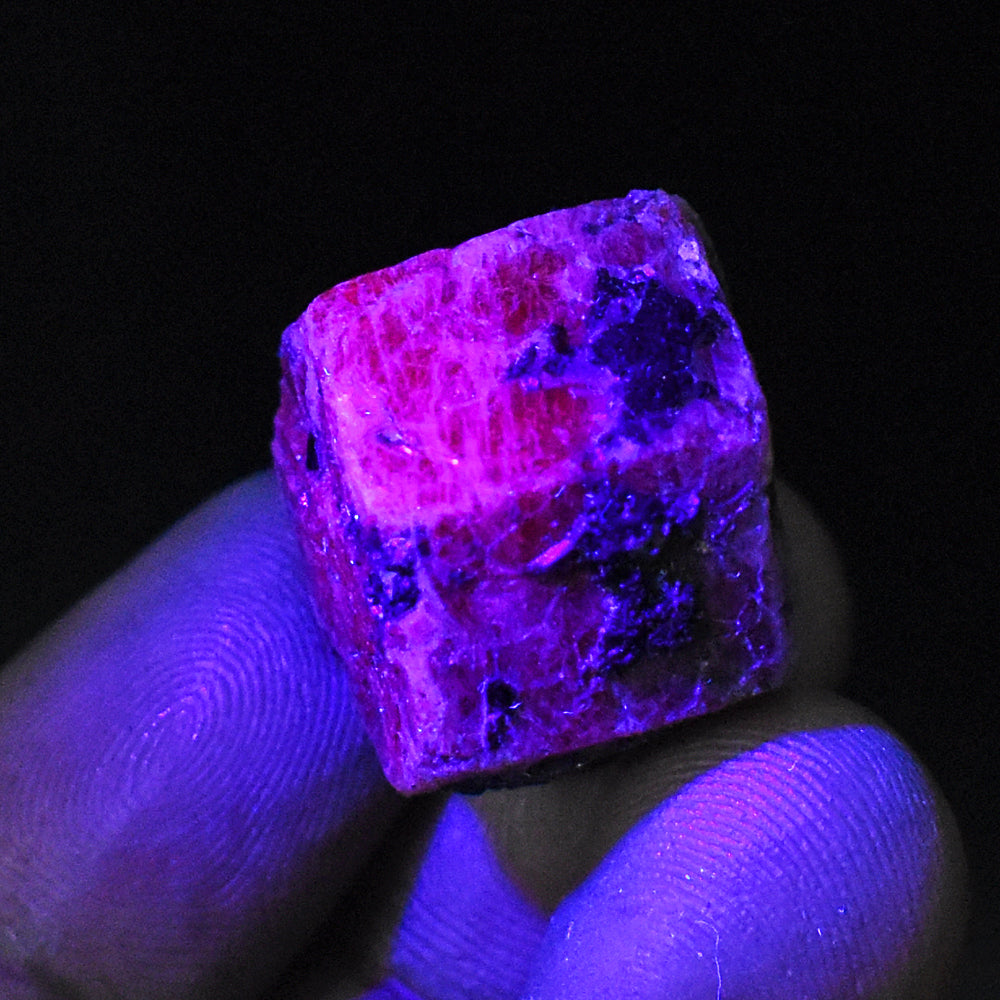 Beautiful 82.00 Cts Genuine Untreated Ruby Crystal Specimen Gemstone