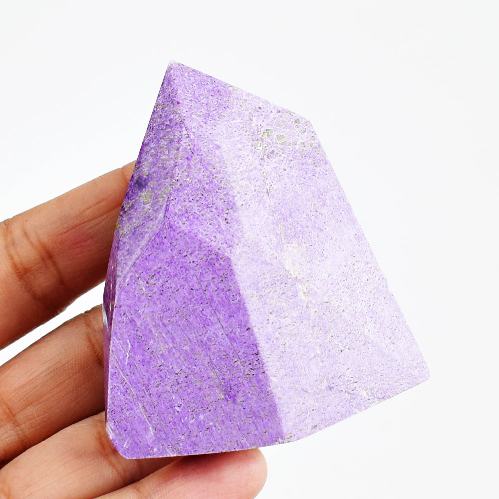 Artisian 441.00 Carats Genuine Stichtite Free Form Crystal Specimen Healing Gemstone Tower