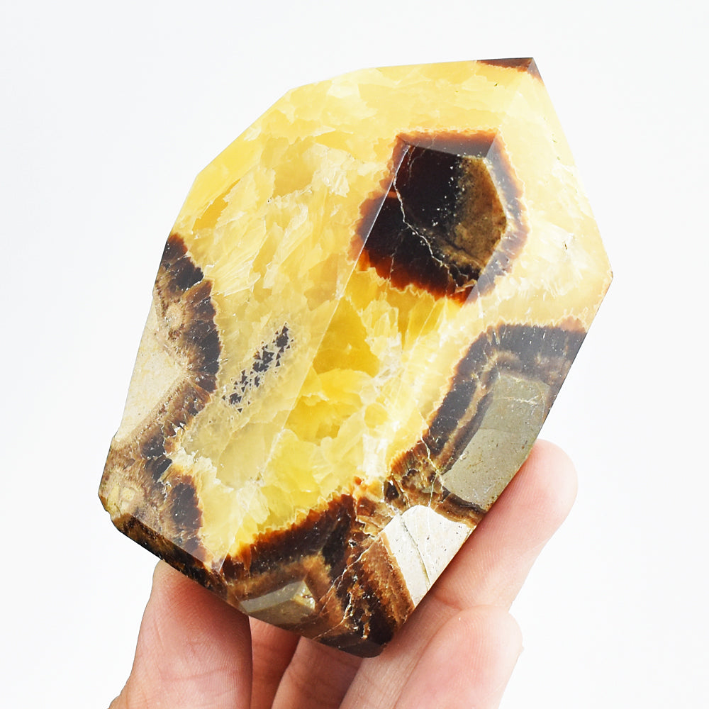 986.00 Carats Genuine Septarian Agate Free Form Crystal Specimen Healing Gemstone Tower