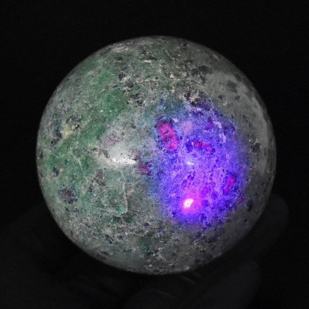 Exclusive 2158.00 Cts Genuine Pink In Ruby Fuchsite Crystal Specimen Gemstone Healing Sphere