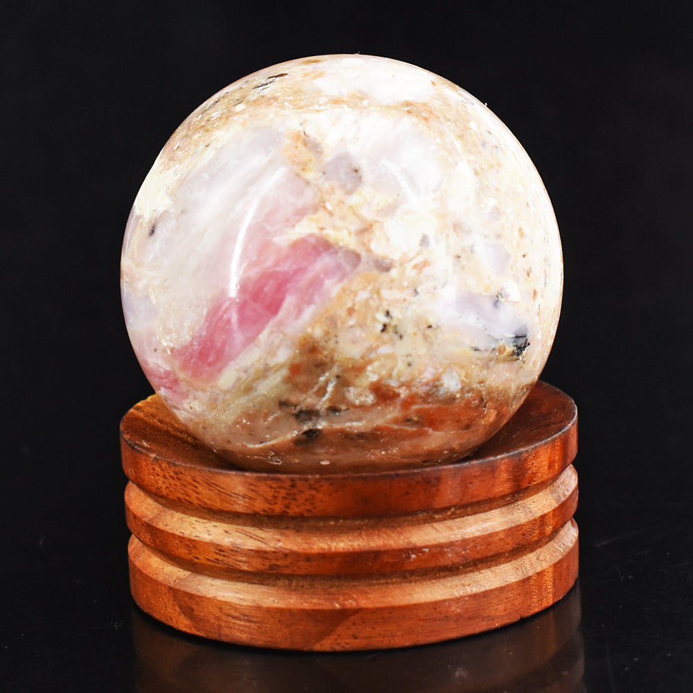 Natural 791.00 Cts Genuine Pink Opal Crystal Specimen Healing Gemstone Sphere