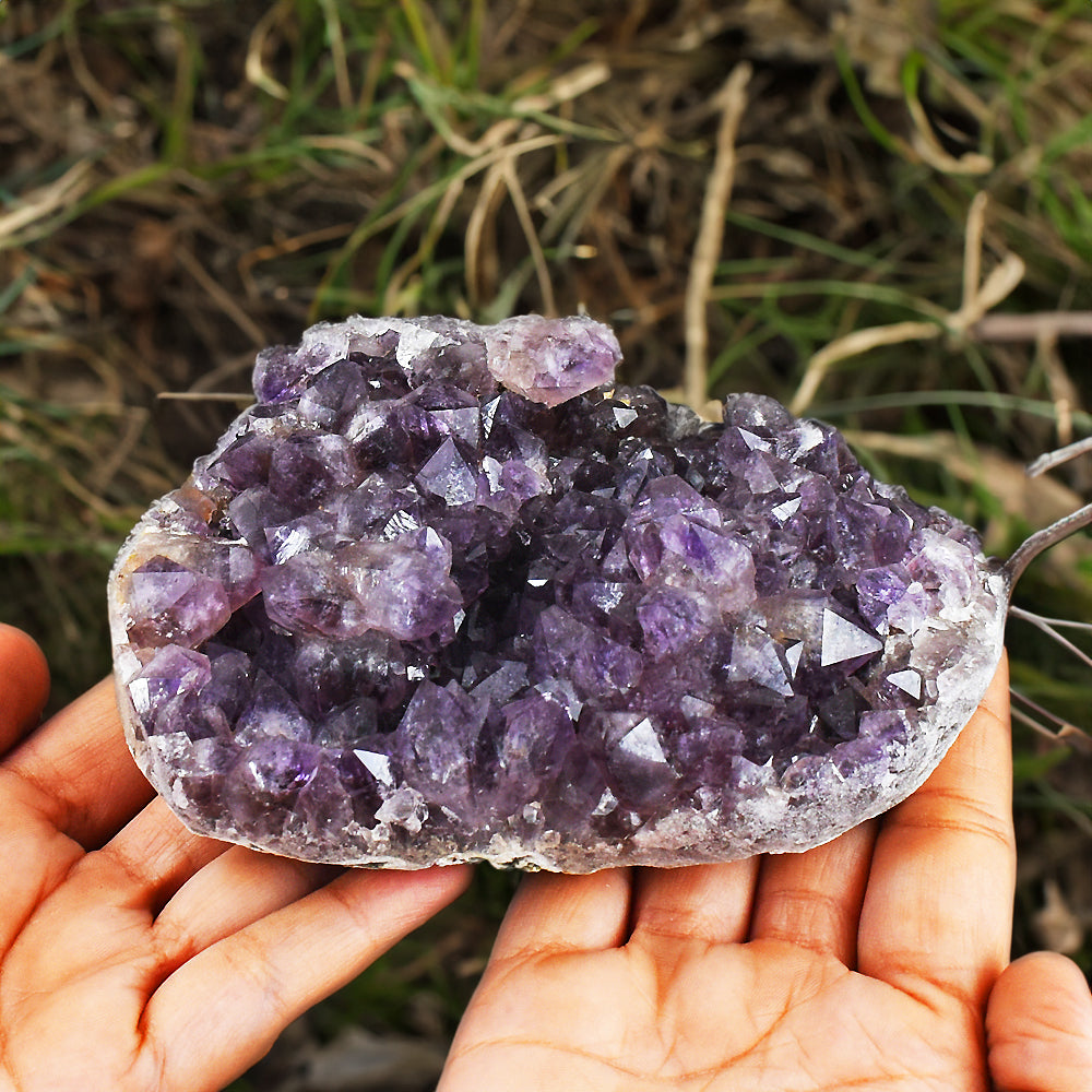 Genuine 3302.00 Carats Amethyst Crystal Specimen Gemstone