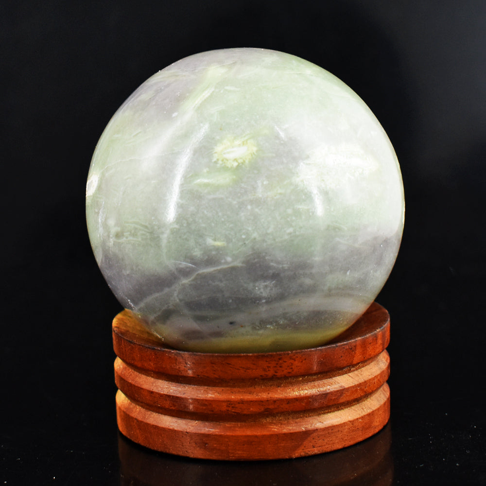 Awesome 1661.00 Cts Genuine Serpentine Crystal Specimen Healing Gemstone Sphere