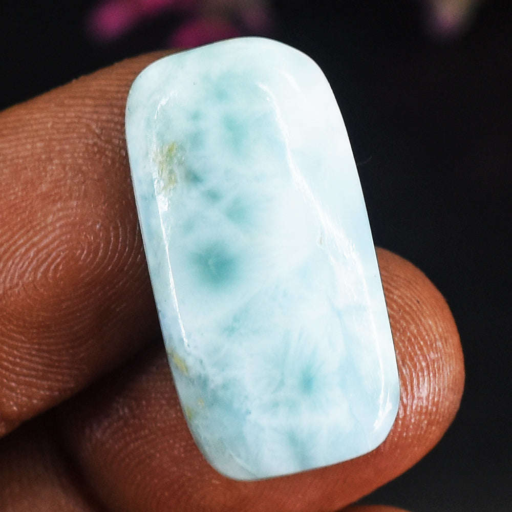 gemsmore:Beautiful 13 Carats  Genuine Larimar Gemstone