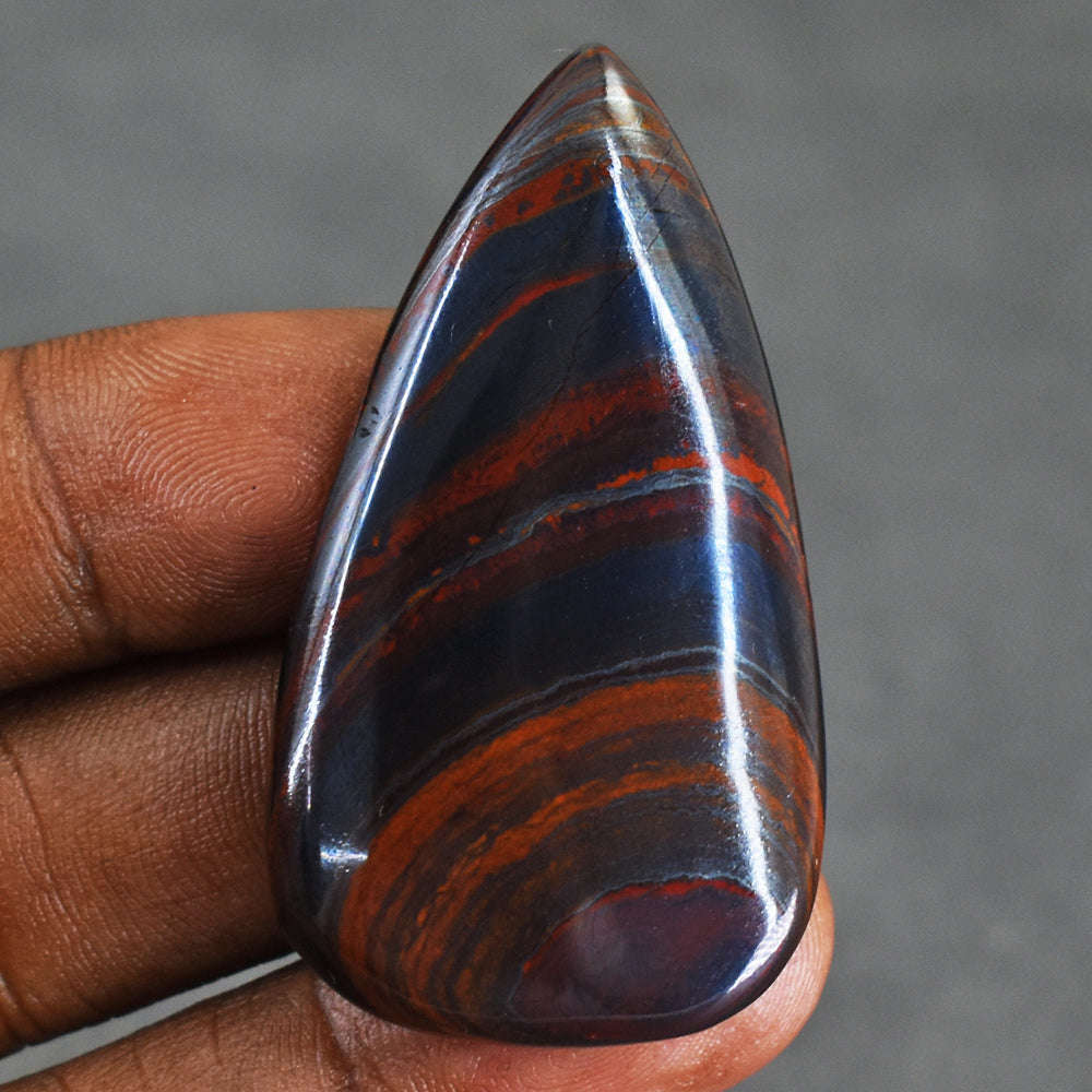 gemsmore:Exclusive 79 Cts Genuine Red Iron Tiger Eye Gemstone