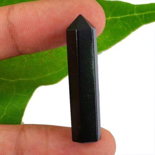 gemsmore:Genuine Black Spinel Healing Point