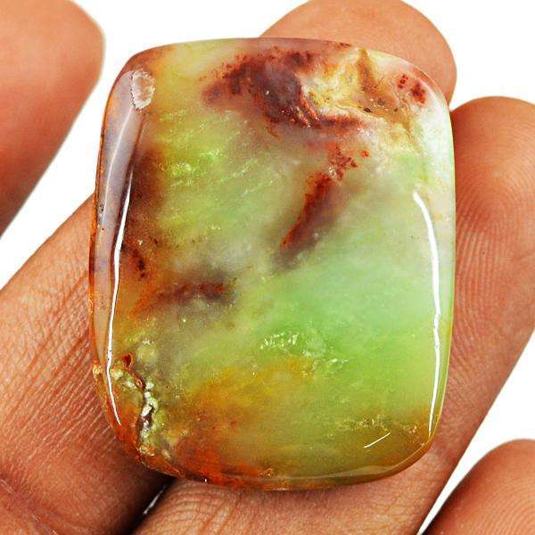 gemsmore:Genuine Chrysoprase Untreated Loose Gemstone