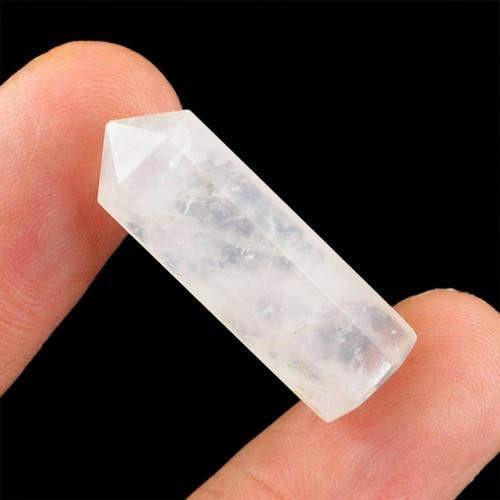 gemsmore:Genuine Pink Rose Quartz Healing Point