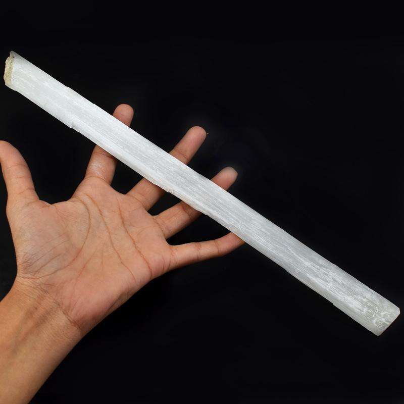 gemsmore:Genuine Selenite Carved Healing Stick