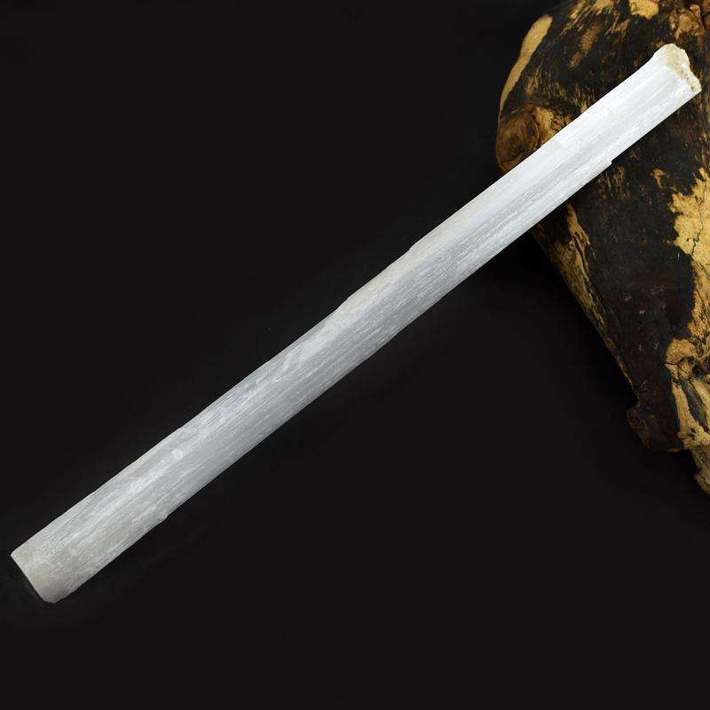 gemsmore:Genuine Selenite Carved Healing Stick