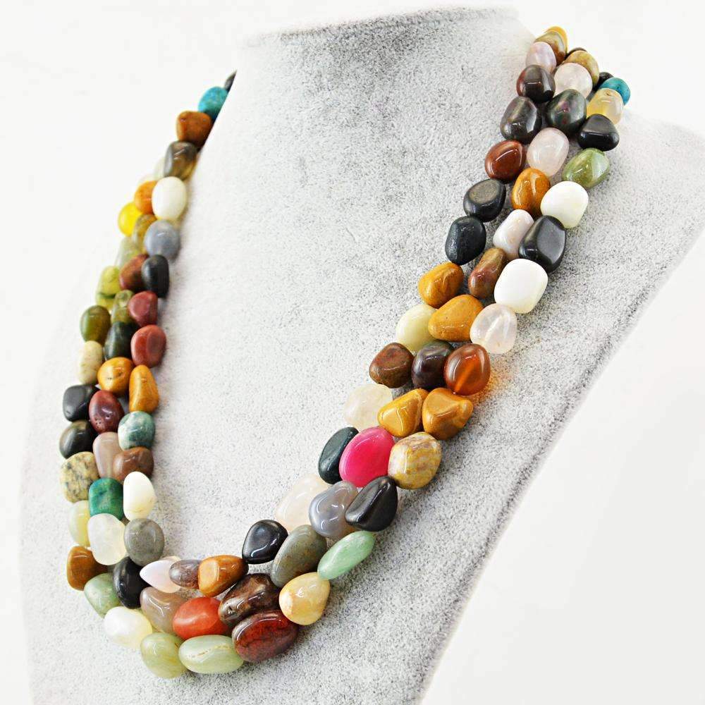 Multicolored Gemstone Beads Necklace, 20 Inches | Gemstone Jewelry Stores  Long Island – Fortunoff Fine Jewelry