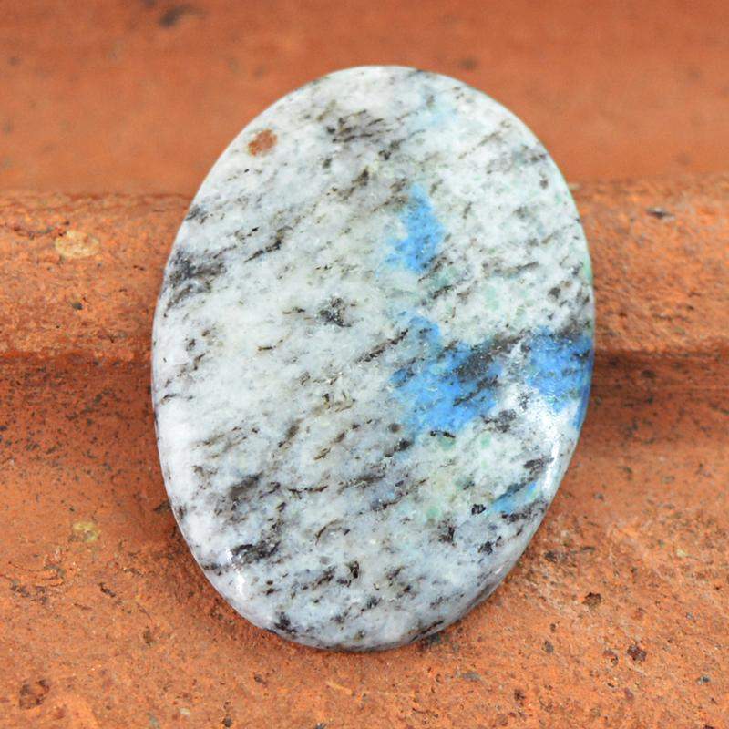 gemsmore:Natural Amazing K2 Jasper Oval Shape Loose Gemstone