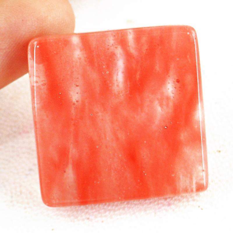 gemsmore:Natural Cherry Quartz Untreated Genuine Gemstone