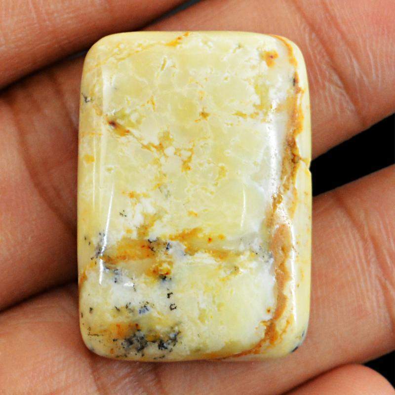 gemsmore:Natural Desert Jasper Rectangular Shape Gemstone