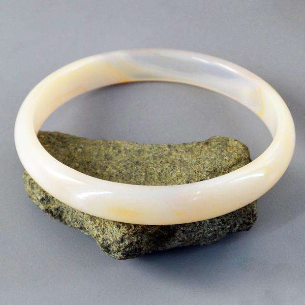 gemsmore:Pretty Hand Carved Onyx Bangle