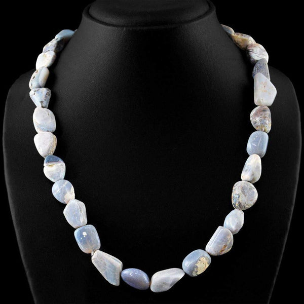 Single Strand Australian Opal Necklace Natural Genuine Beads