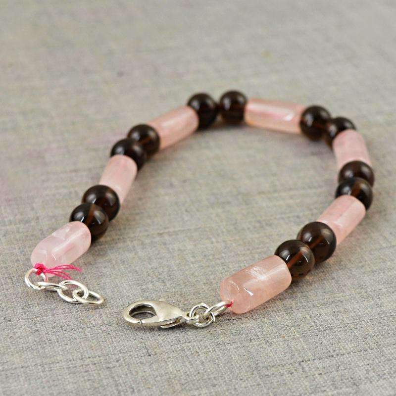 Smoky Quartz Beads Bracelet